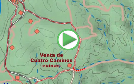 Animación del GR-142 entre las localidades de Cádiar y Jorairátar (Ugíjar)
