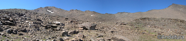 Puntal de la Caldera y Loma del Mulhacen