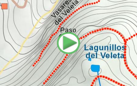 Animación de la Ruta Circular por el Veleta, Cerro de los Machos y Puntal de Loma Púa