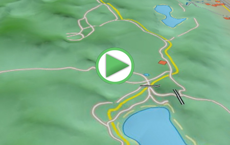 Animación virtual de la ruta por la Reserva Natural Lagunas de Archidona