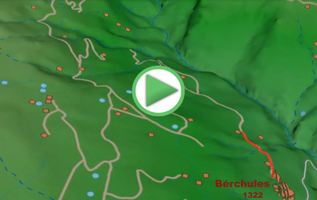 Animación de la ruta de Senderismo por La Alpujarra, desde Bérchules a la Junta de los ríos